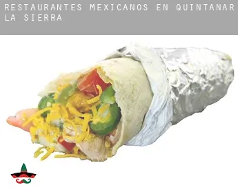 Restaurantes mexicanos en  Quintanar de la Sierra